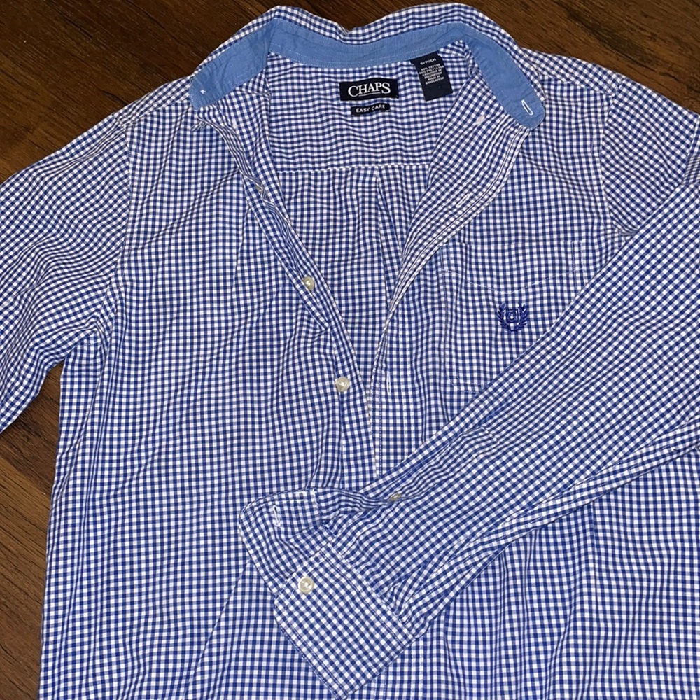 Chaps Button Down Small - image 4